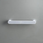 porte serviettes mural blanc texture lisse moderne serviettes