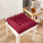 coussin chaise moderne lavable mousse pu tissu couleur marron bleu orange gris violet rose