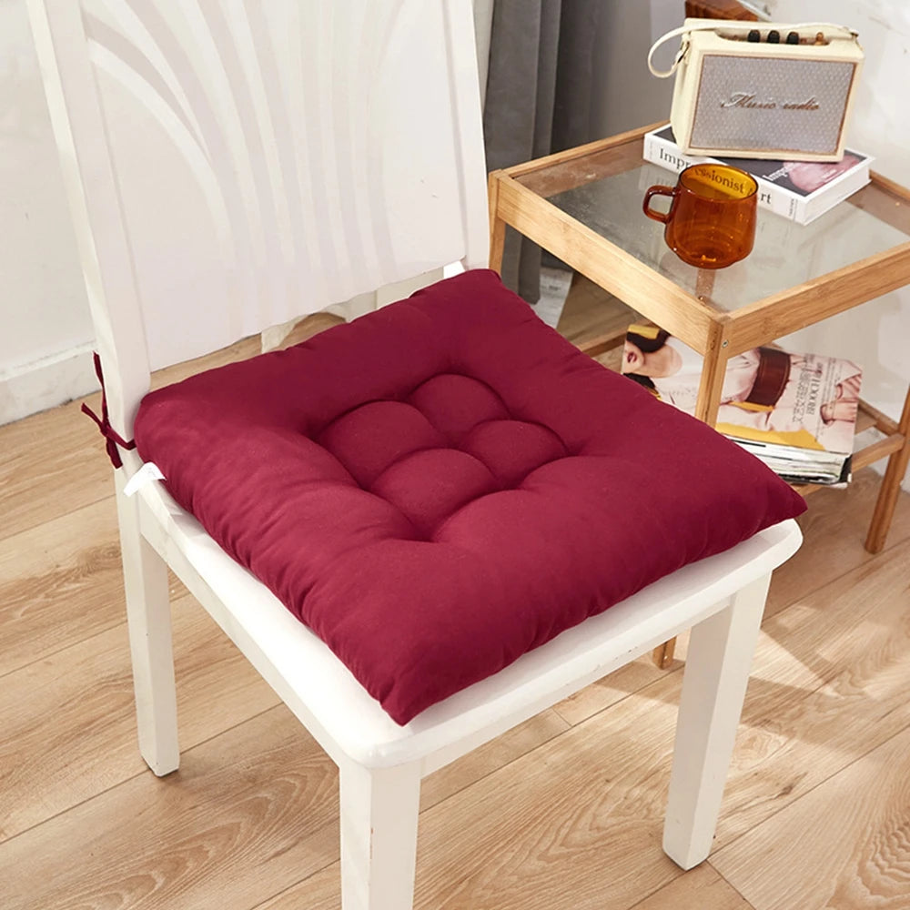 coussin chaise moderne lavable mousse pu tissu couleur marron bleu orange gris violet rose