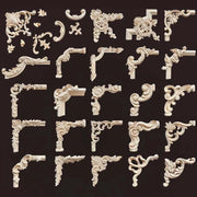 Applique murale d'angle en bois naturel style européen pour décoration de salon et intérieur