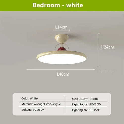 lampe moderne vert blanc rouge ronde brillante 50h24cm led tricolore