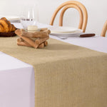 nappe rustique toile jute beige marron clair texture grossière aspect lin opacité totale champêtre