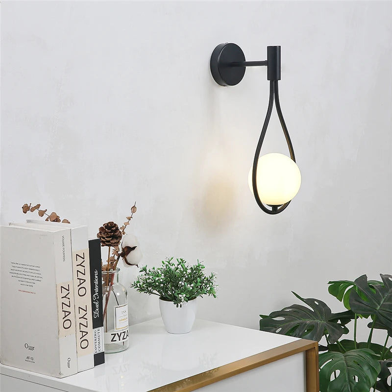 lampe murale moderne or noir ampoles led fixée murflux lumineux 249 2000 volts 90