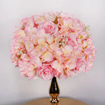 décoration intérieure bouquet artificiel blanc rose élégant mariage événement maison