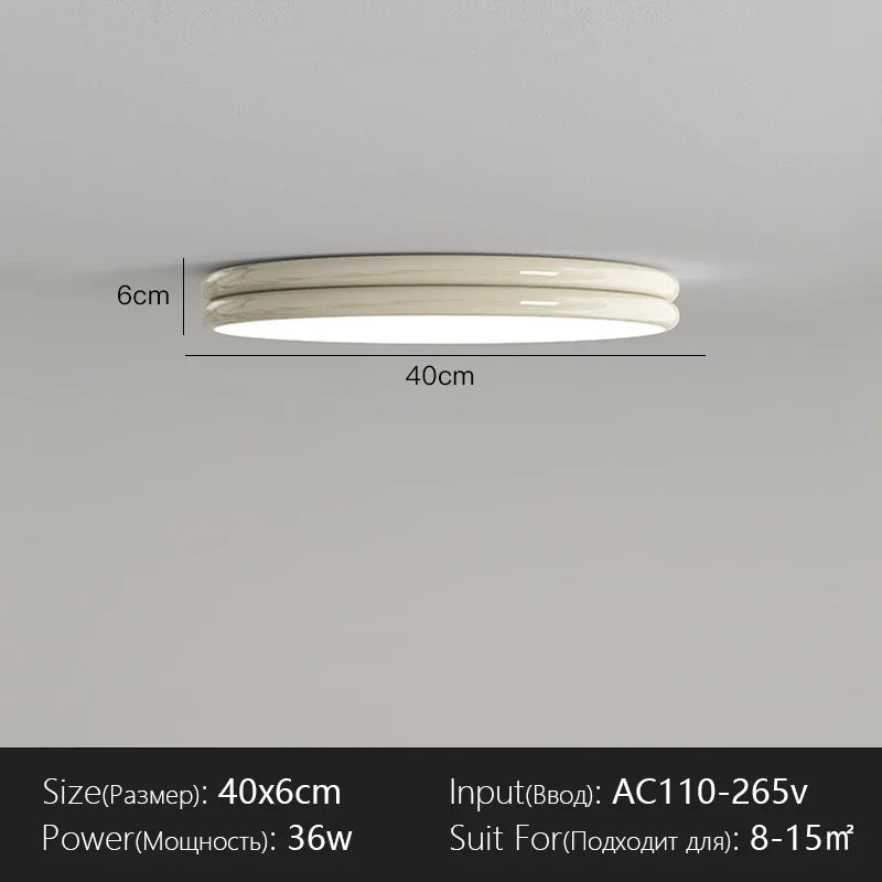 plafonnier led moderne rouge vert blanc opaques rond lisse.Surface monté interrupteur bouton