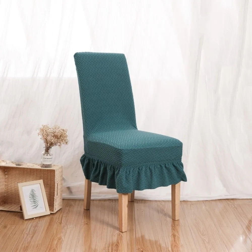 Housse chaise rayées polyester gris beige vert noir classique opacité chaises banquets adultes moderne