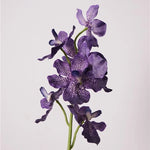 décoration intérieure orchidée artificielle violette rose blanche moderne mariage anniversaire baby shower
