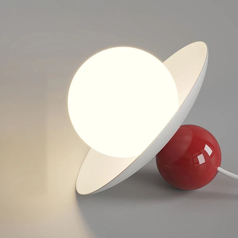 suspension lumineuse moderne blanc rond métal fixation câble opacité intérieur salon chambre étude