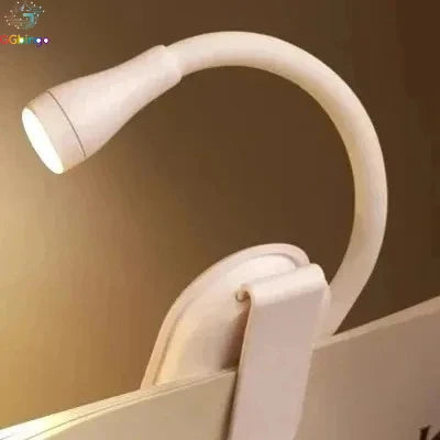 lampe pince led rechargeable usb blanc noir réglable protection yeux moderne
