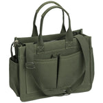 sac main femme violet uni moderne poches multiples bandoulière ajustable toile nylon