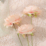 bouquet fleurs artificielles pivoine soie blanc violet romantique décoration mariage anniversaire diyintérieur