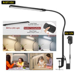 lampe led noir moderne 360 clip tactile 12v 12w adaptateurs us eu
