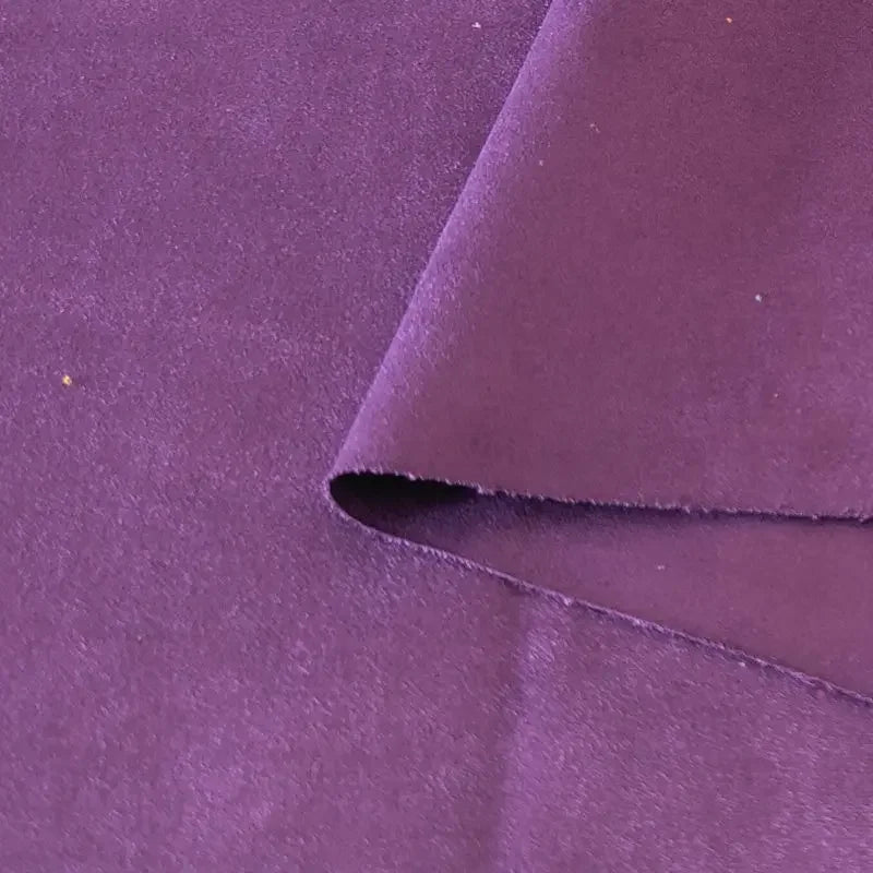 tissu suède double face polyester housse canapé sac couture diy grande largeur uni