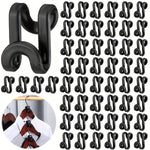 clips vêtements noir blanc bleu vert clips suspension rangement moderne pratique chambre coucher