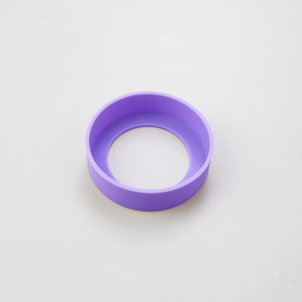 bracelet silicone rond unis couleur simple poignet protection souple résistant usure