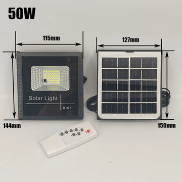 projecteur solaire led 50w 100w 200w 300w 500w ip65 moderne noir bleu