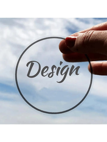 stickers transparents personnalisables lettrage cursive coeurs moderne minimaliste adhésifs papier autocollant thank you small