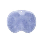 brosse pieds texturée rose bleu orange vert gris moderne bain antidérapante suction cup