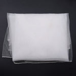 voile mariée blanc dentelle fine classique mariage translucide unique couche bride élégante
