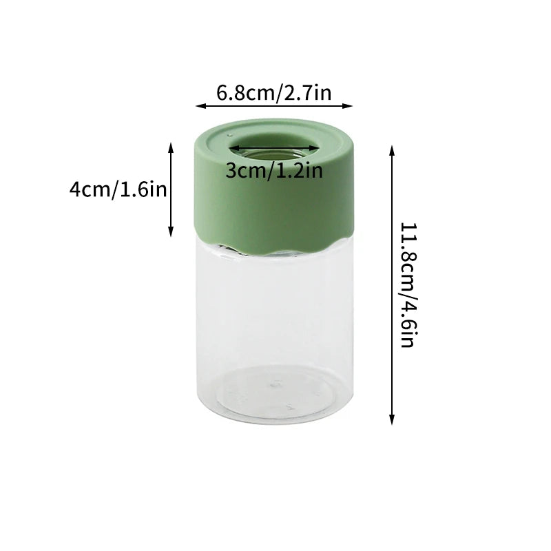 Pot auto arrosant hydroponique moderne transparent double couche coton succulenteintérieur déco jardin