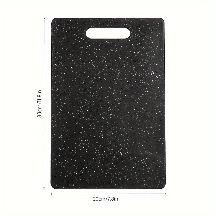 planche découper antibactérienne durable marbre texture moderne facile nettoyer résistante chaleur poignées blanc noir