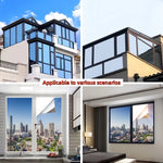 film solaire miroir adhésif fenêtre opacité protection uv isolation thermique décoratif vitrage intérieur moderne