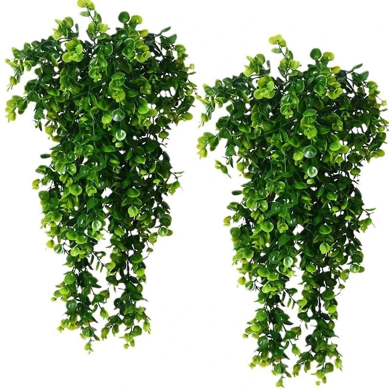 guirlande végétale artificielle feuilles vertes cascade naturelle décoration extérieure anniversaire suspension maison jardin