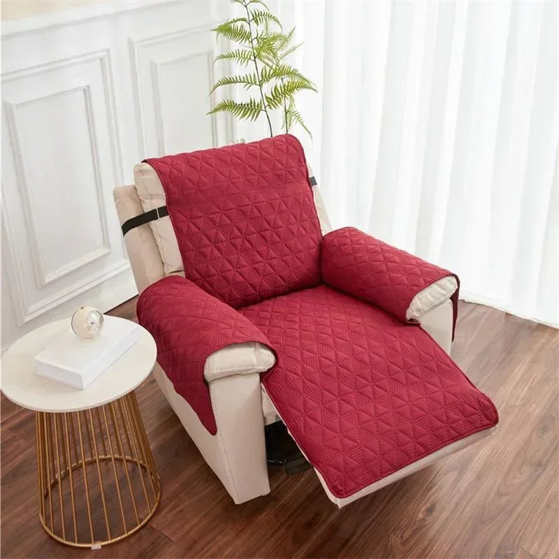 housses chaise imperméables antirayures animaux enfants protection moderne gris marron rouge quiltées sécurités incluses