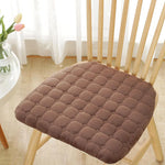 coussin siège forme amovible lavable mousse mémoire forme coton épais moderne bleu clair jaune
