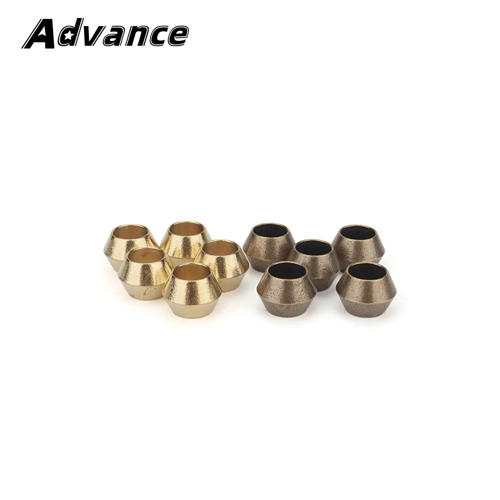 dorées classiques paracord beads 6mm ronde lisses opaques set artisanalextérieur