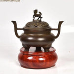 cendriers bois naturel classiques rouge foncé différents décoration maison traditionnels