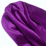 serviettes tissu velours polyester résistance abrasion couleurs unies moderne noir marron rose blanc vert