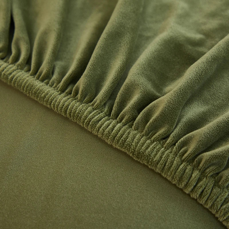 housse tête lit velours vert olive extensible lit queen taille 220cm