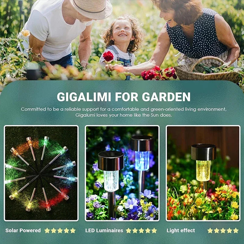 lumière solaire jardin argentée moderne autonome ip44 abs decorationextérieurvacances