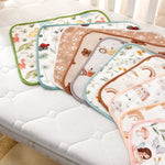 coussinets anti urine imperméables lavables tapis d'urine protection lit enfant ans imprimé animaux motifs