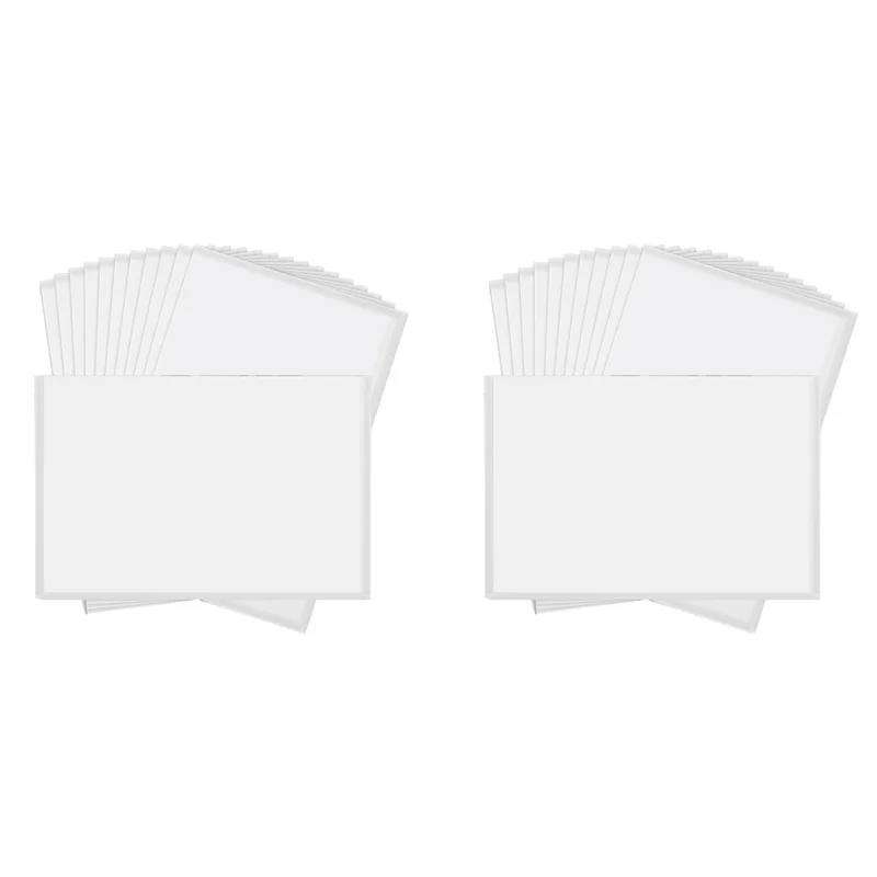 cadres photo magnétiques blancs modernes réfrigerateur 4x6 pouces pack 24