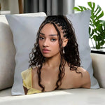 housses coussin imprimées polyester blanc motif personnes modernes 30x30cm 35x35cm 40x40cm 45x45cm 50x50cm
