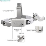 lampe frontale dentaire réglable lumière led moderne interrupteur charge eu us