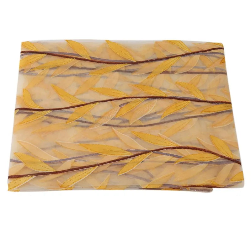 rideaux chambre polyester feuilles vertes bohème semi transparent panneaux motifs vaporeux aspect décoratif champêtre