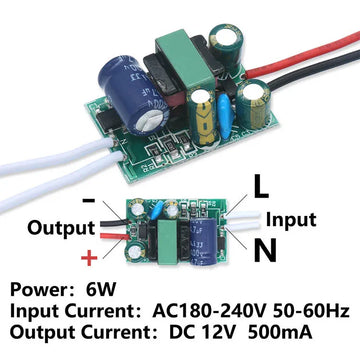 alimentation led driver 15w 36w 48w dc12v ruban led industriel certifié ccc rohs