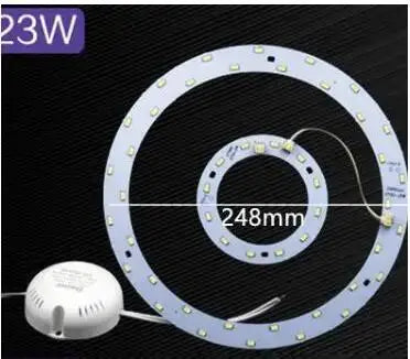 anneau lumineux led bleu clair 11cm 15.5cm 20cm 24.5cm 32.4cm 36cm led diodes smd