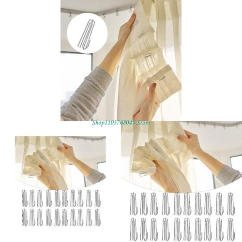 clips rideau argenté moderne opacité simple lisse extérieur boutique fenêtres blackout