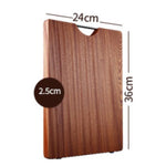 planches découper bois marron foncé traditionnel grain naturel anti moisissure respectueux environnement poignée métal