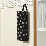 poches murales sacs chien motifs fleurs marguerites rose bleu jaune noir decorative chambre