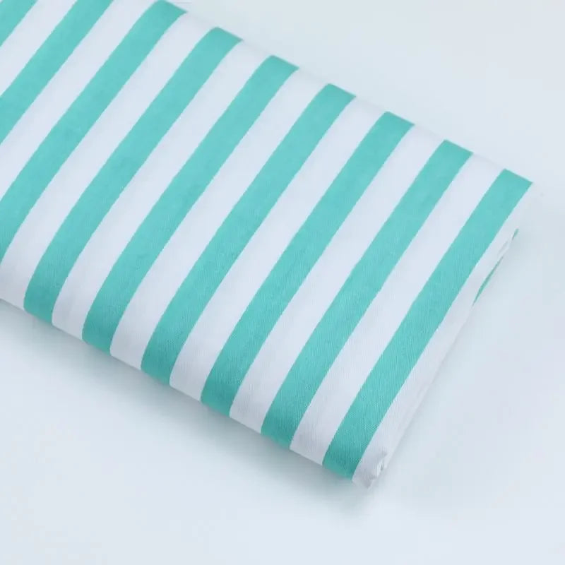 tissu coton imprimé rayures horizontales rouge rose jaune vert bleu gris noir blanc moderne