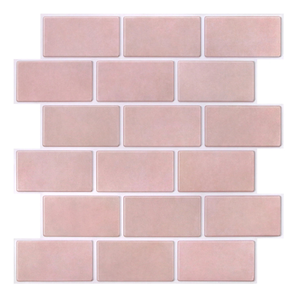 carreaux mur autocollants pvc rectangulaires brique vert foncé moderne 10 feuilles 30cm 30cm