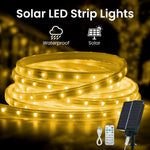 ruban led solaire multicolore moderne adhésif contrôleur télécommande batterie led individuellesextérieur jardin patio