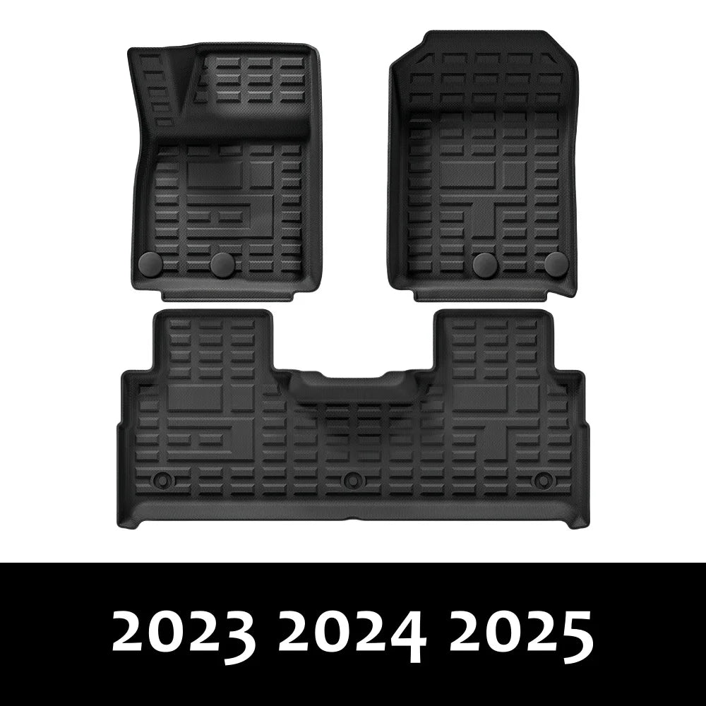 tapis sol voiture noir grille protection moderne clips fixations toutes saisons