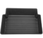 rangement sous siège voiture moderne boite adhésive noir lisse opaque léger lumière