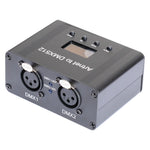 convertisseur réseau ethernet dmx artnet ports rdm boutons controle moderne vis fixations
